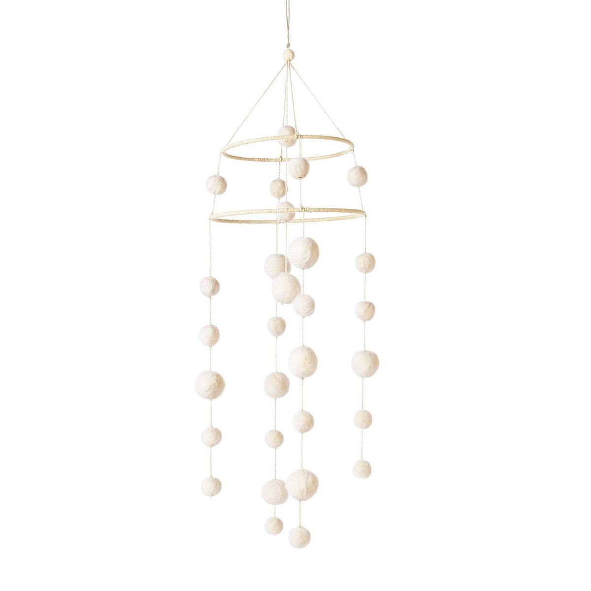 Pehr Two-Tiered Mobile | Dream-A-Little Dream Cream