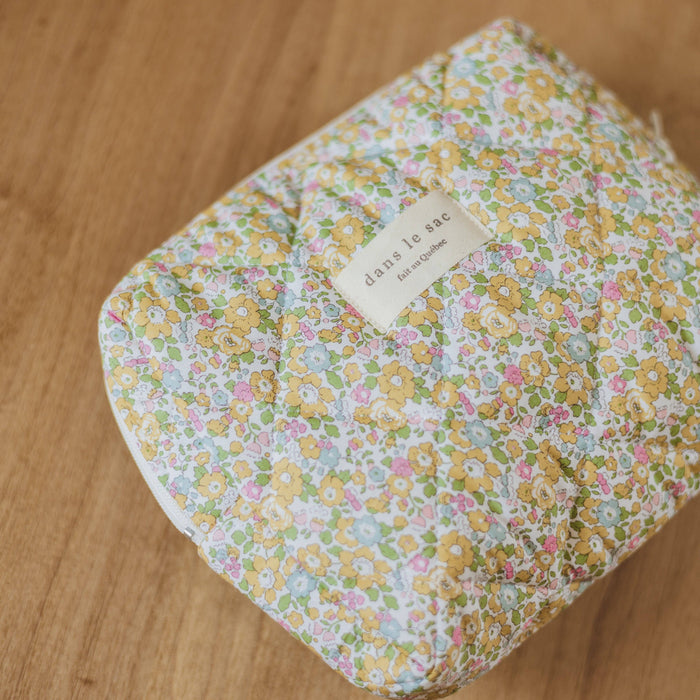 Dans le sac Quilted Pouch | Liberty London Mimosa