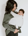 The Rachel Beluga Wrap | Light Grey Heather