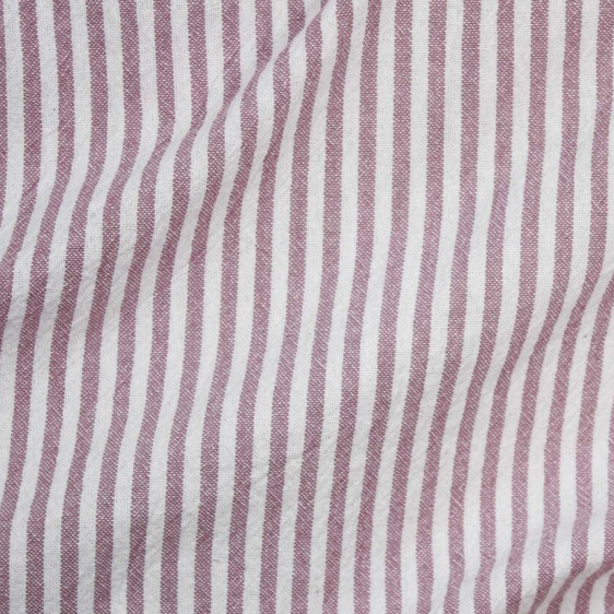Dans le sac Large Quilted Pouch | Pink Stripes