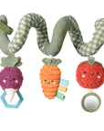 Spiral Car Seat Activity Toy | Veggie