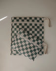 Water Resistant Wet Bag | Olive Check