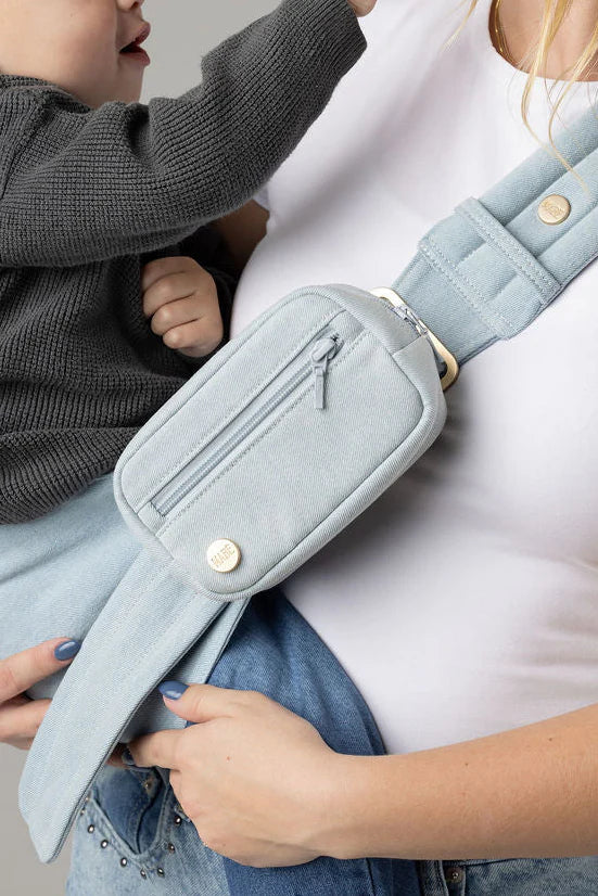 Mabē The Monarch Accessory Bag | Denim