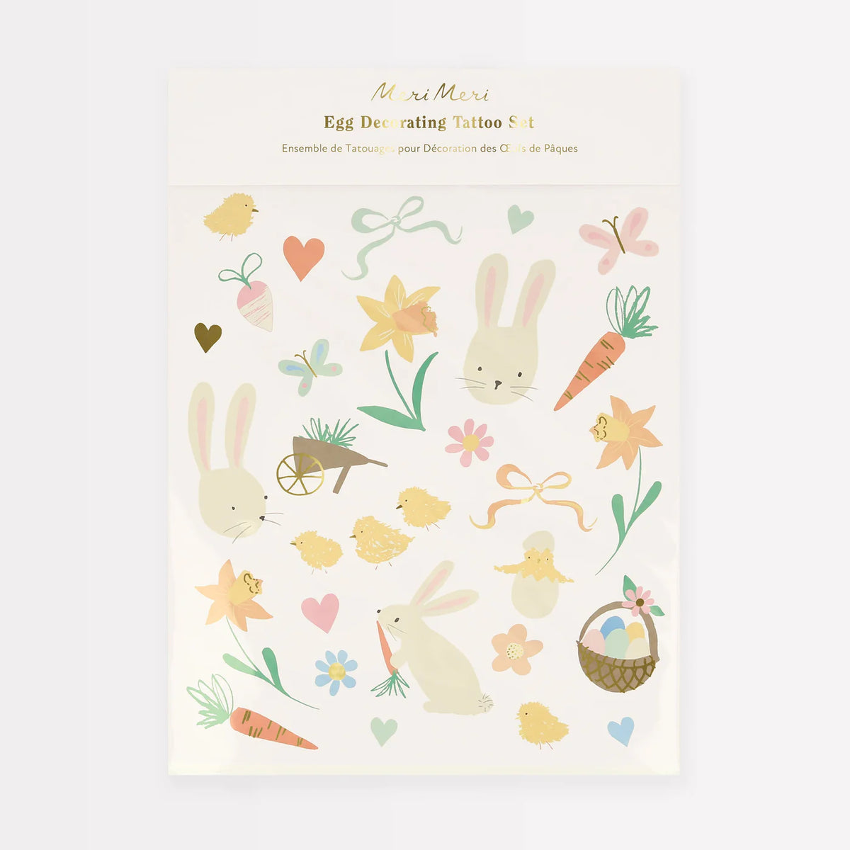 Egg Decorating Tattoo Set