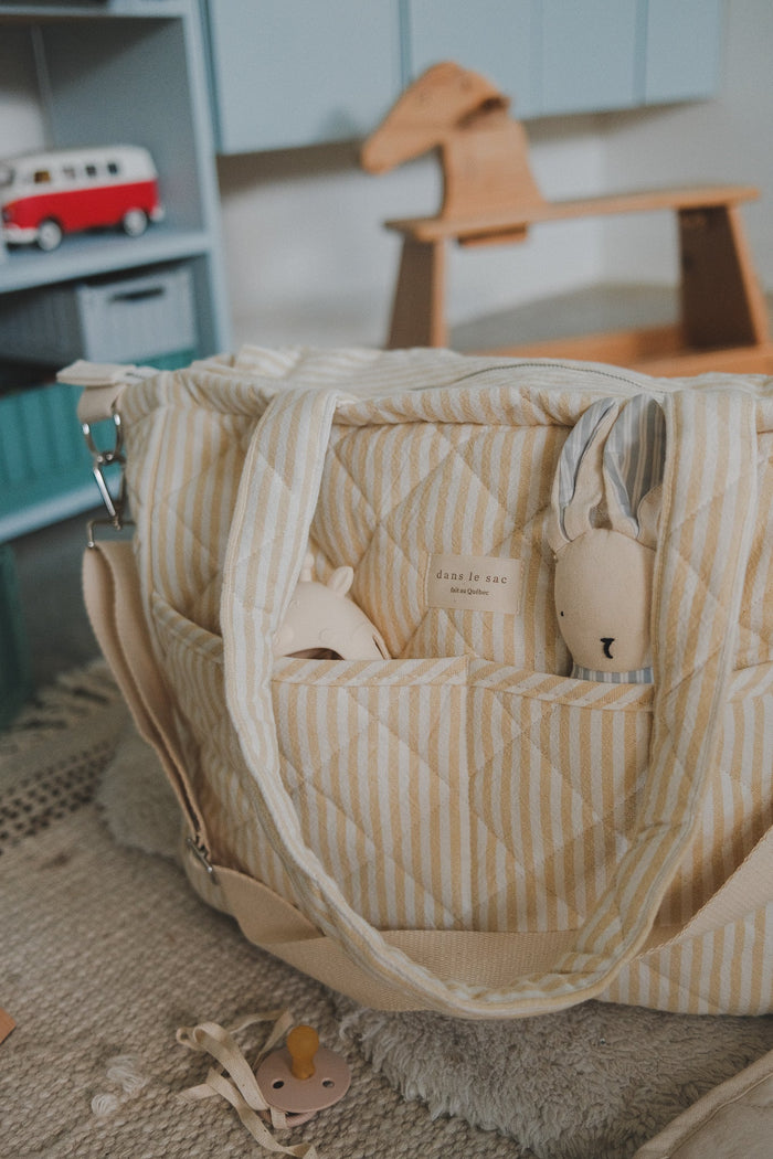 Dans le sac Diaper Bag | Yellow Stripes