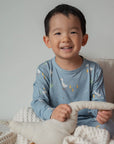 Two-Piece Bamboo Pajamas | Blue Little Hatchling