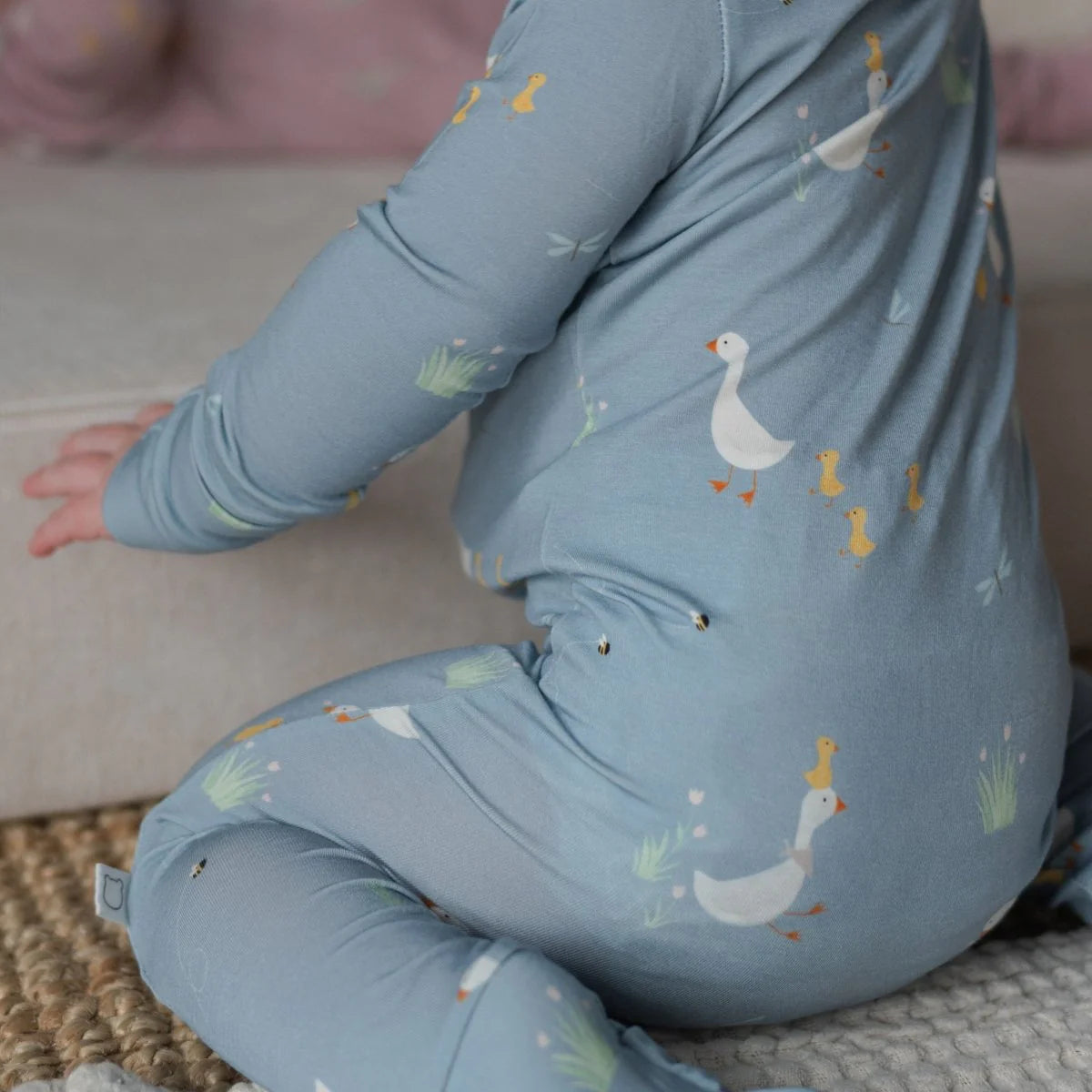 Roobear Bamboo Sleeper | Blue Little Hatchling