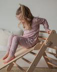 Two-Piece Bamboo Pajamas | Pink Little Hatchling