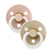 BIBS Pacifier Glow Colour | Blush/Vanilla