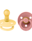 BIBS Pacifier Original Colour | Pale Butter/Dusky Pink