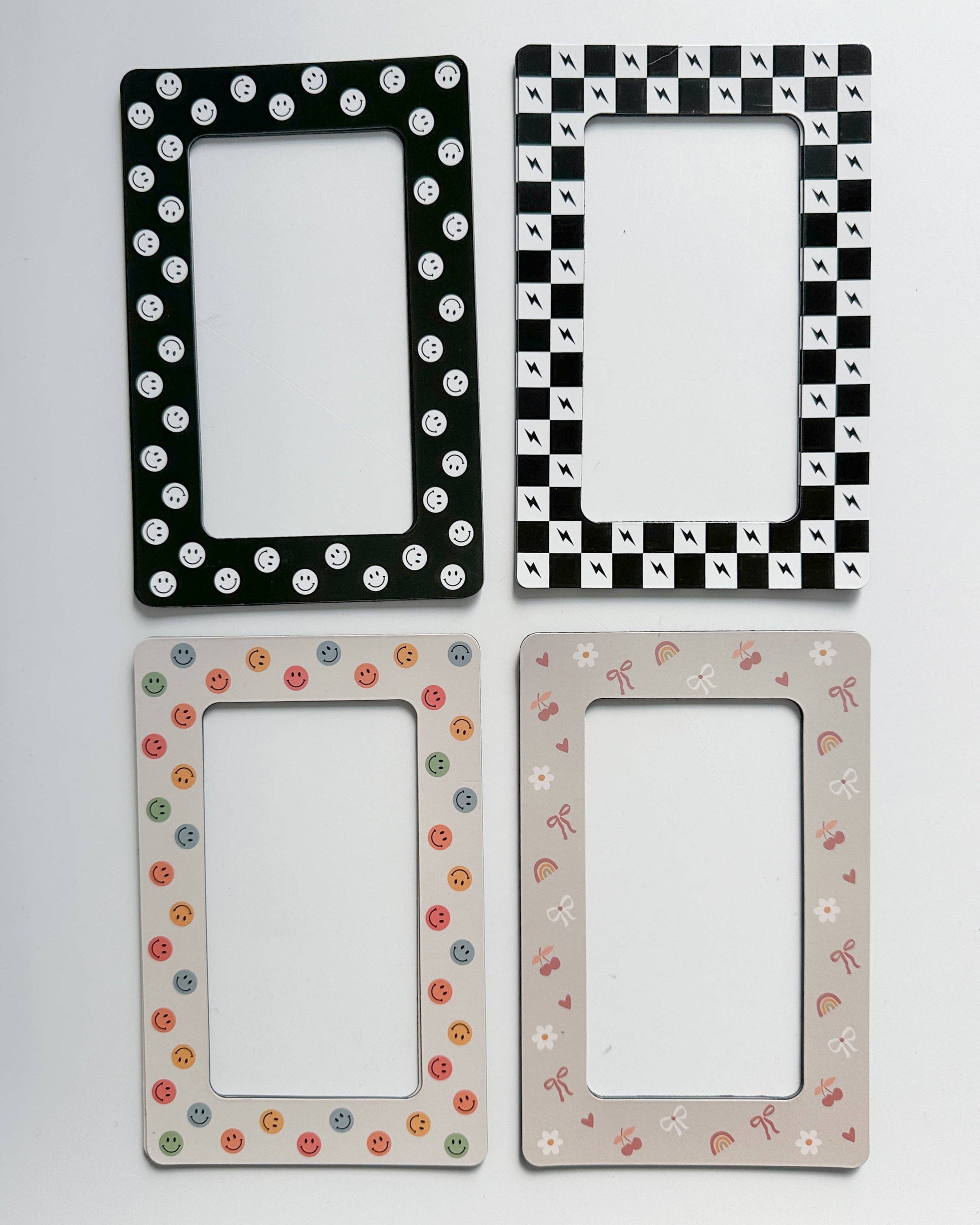 Magnetic Photo Frames | Checkered Bolts