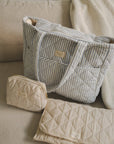 Diaper Bag | Blue Striped