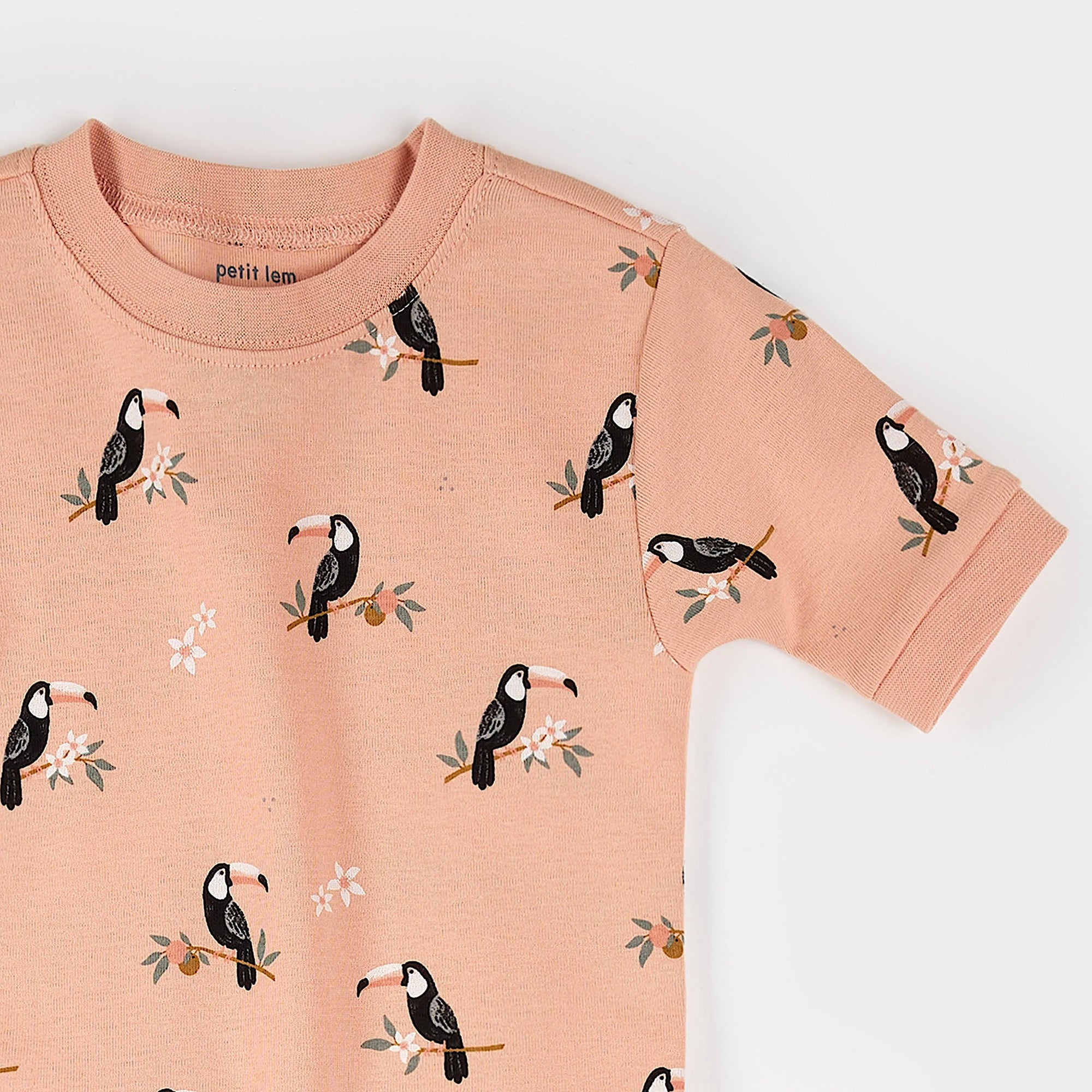 Short Sleeve Pajama Set | Toucan