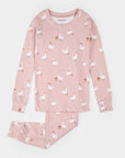 Dress Up Duck Print on Primrose LunaKnit PJ Set
