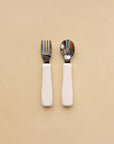 Fork & Spoon Set | Shell