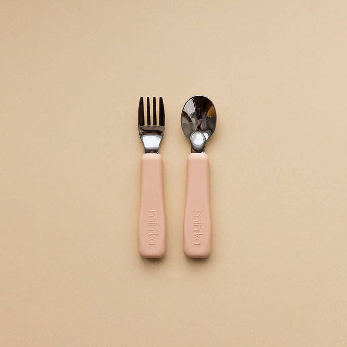 Fork & Spoon Set | Blush