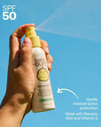 Baby Bum SPF 50 Mineral Sunscreen Spray | Fragrance Free 3oz