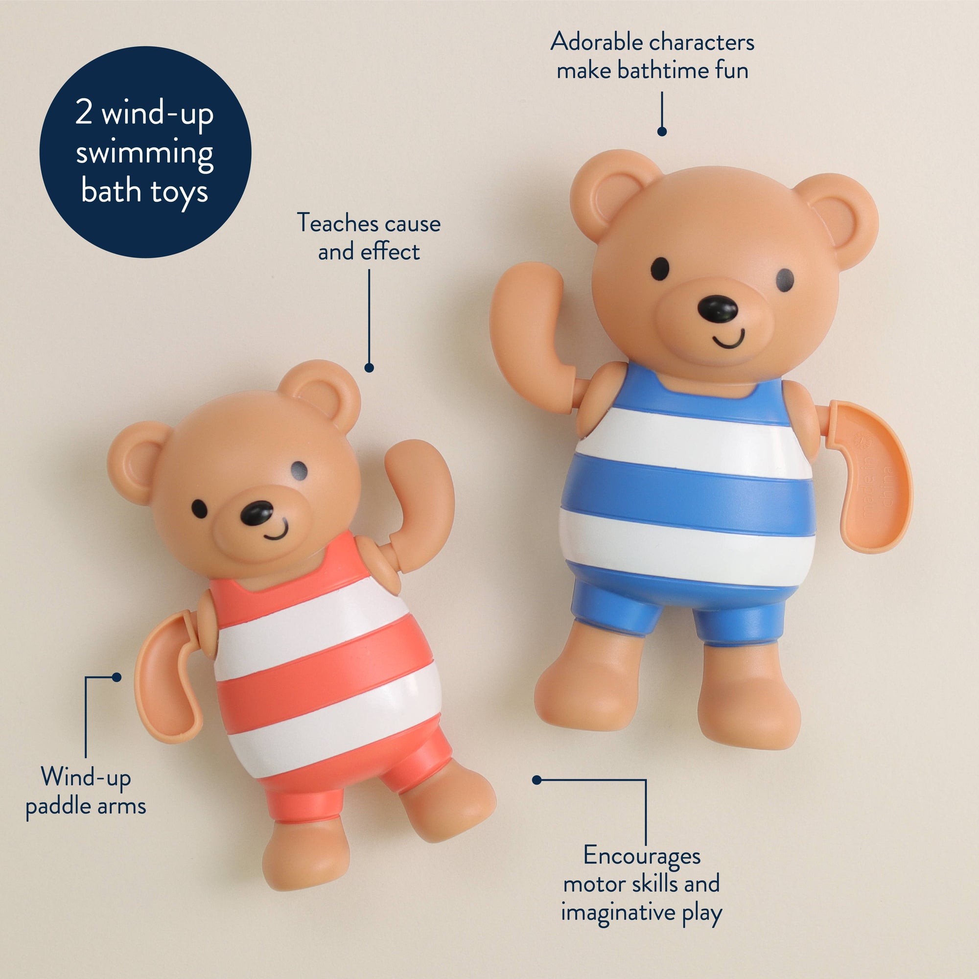 Silly Swimmers Bath Toy