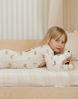 Corgi Print on Antique White PJ Set
