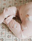 Dress-Up Duck Print on Primrose LunaKnit Sleeper