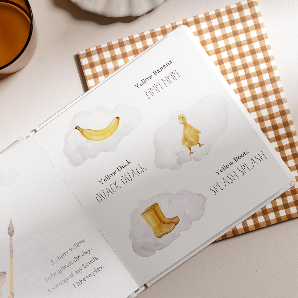 Wishy Washy: A Board Book Of First Words And Colors For Growing Minds