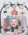 Spiral Car Seat Activity Toy | Pastel