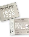 Soft Foam Magnetic Letters & Symbols | Milky White