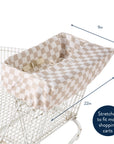 Shopping Cart Cover | Checkerboard