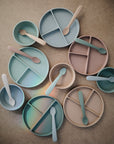 Silicone Suction Plate | Powder Blue