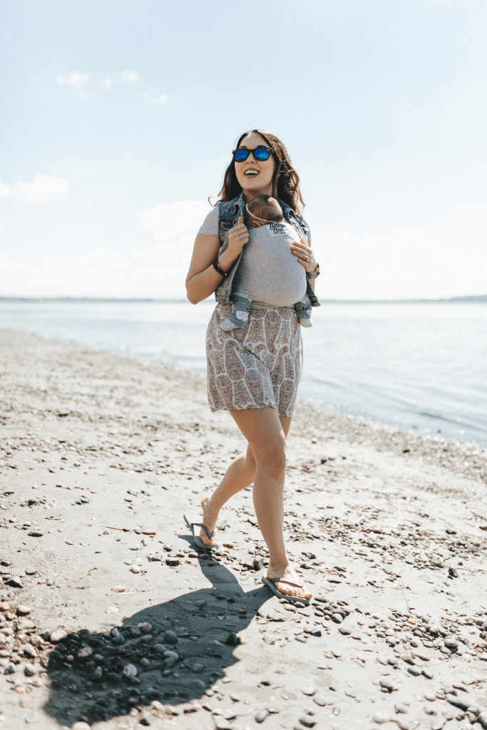 The Rachel Beluga Wrap | Light Grey Heather