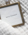 Mini Frame Christmas Tree Ornament | Merry Christmas
