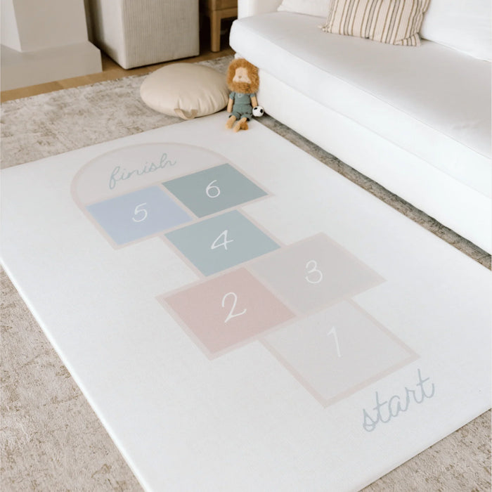 Padded Play Mat | Hop Scotch & Stone Check