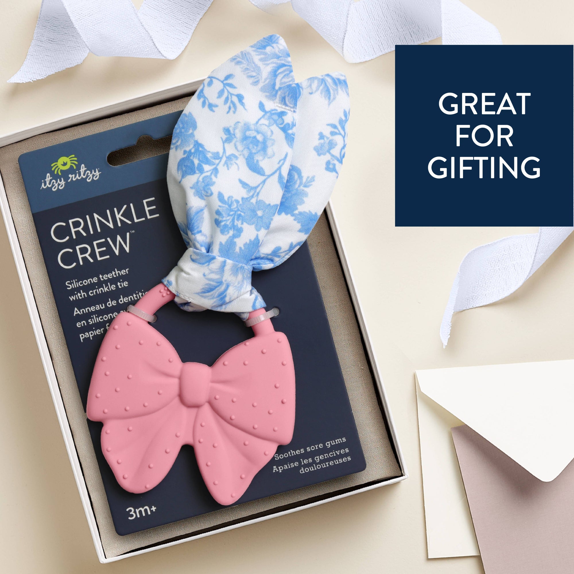 Crinkle Crew | Pink Bow