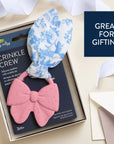 Crinkle Crew | Pink Bow