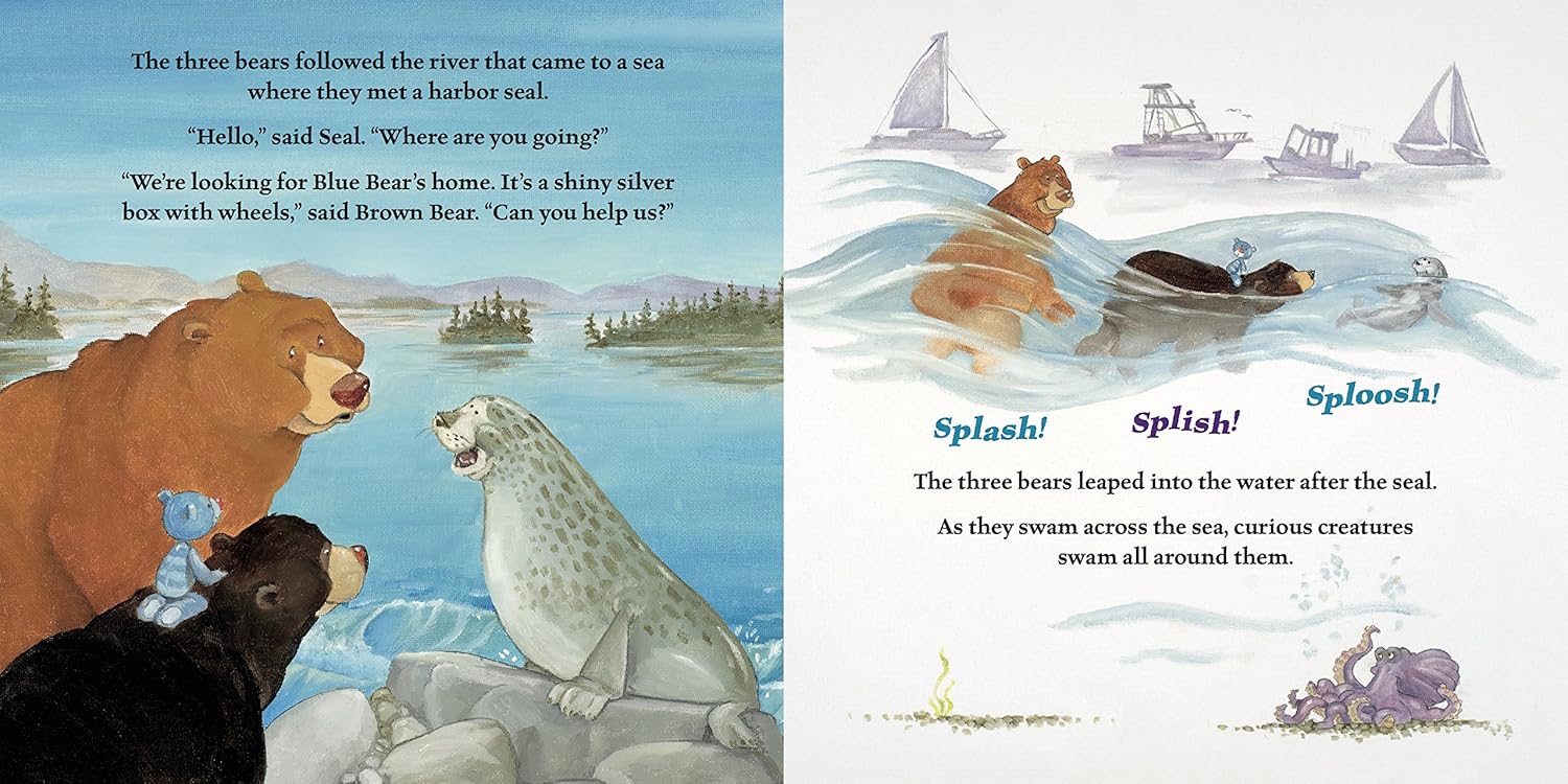 Three Bears of the Pacific Northwest: A Bear Book for Kids