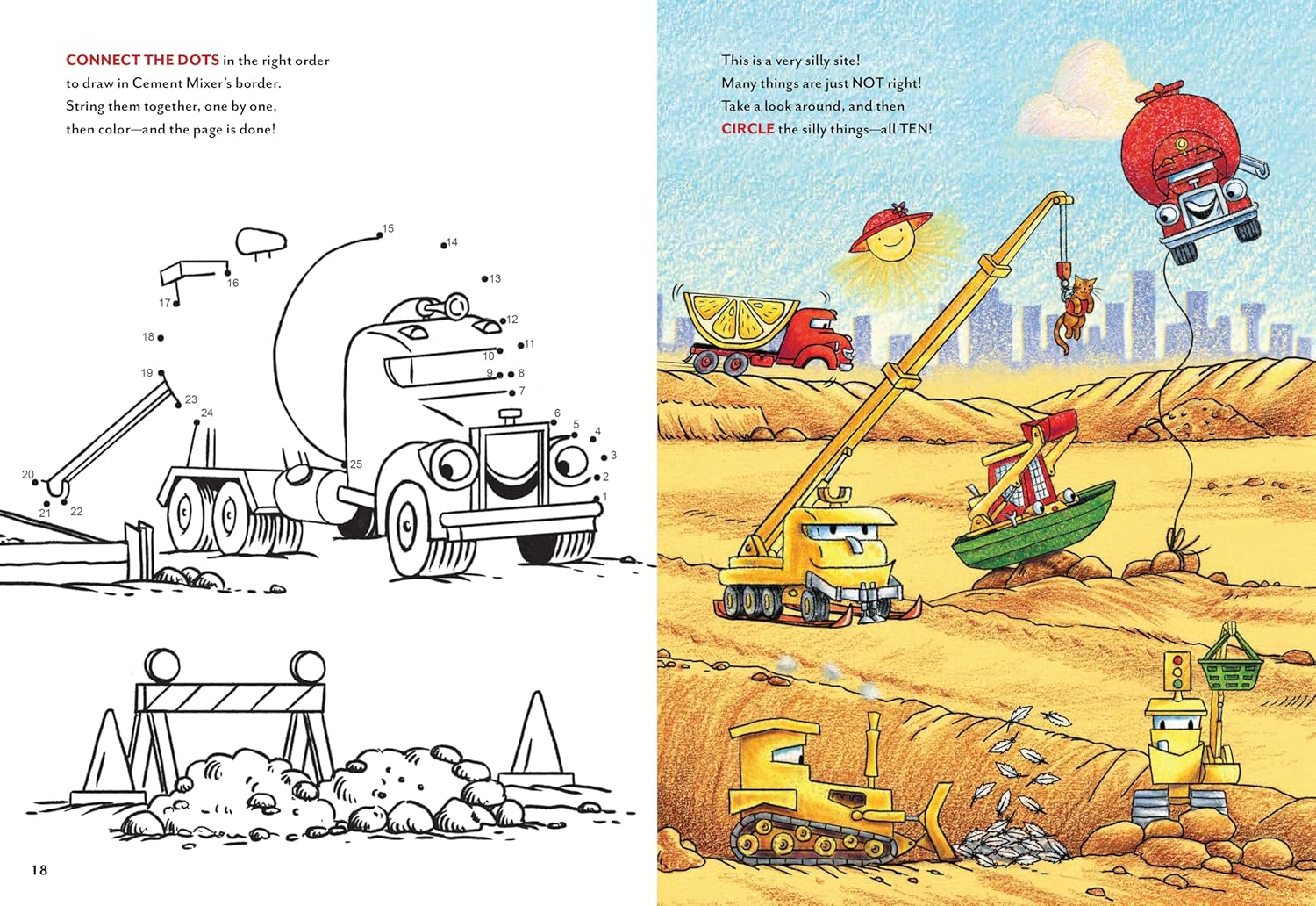 Goodnight, Goodnight, Construction Site: Sticker &amp; Activity Book