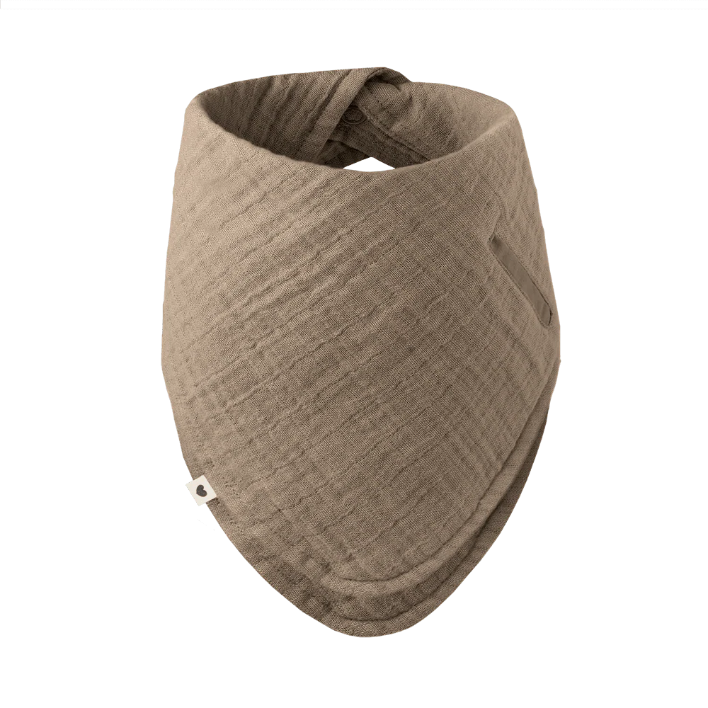 Dribble Bandana Bib | Dark Oak