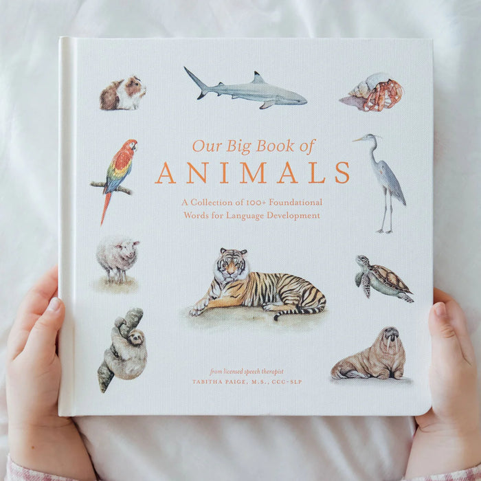 Our Big Book of Animals: A Collection of 100+ Foundational Words for Language Development