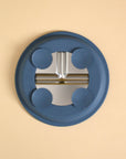 Stainless & Silicone Suction Plate | Indigo