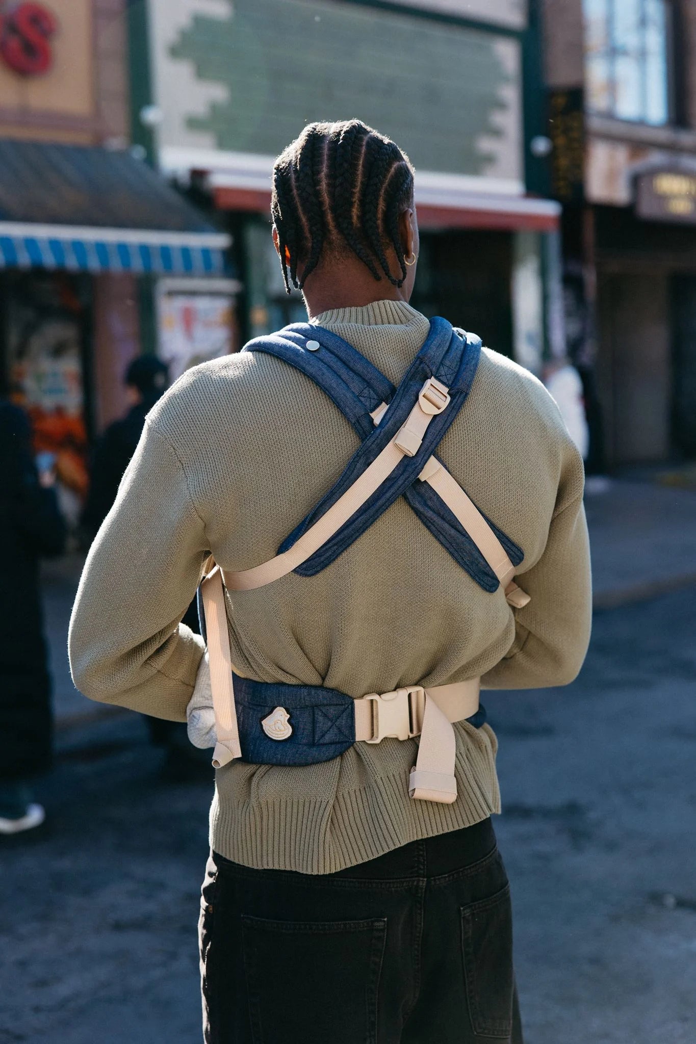 Nest Carrier | River Denim