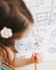 Colouring Book with Stickers |  Parisiennes