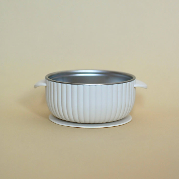 Stainless & Silicone Bowl | Shell