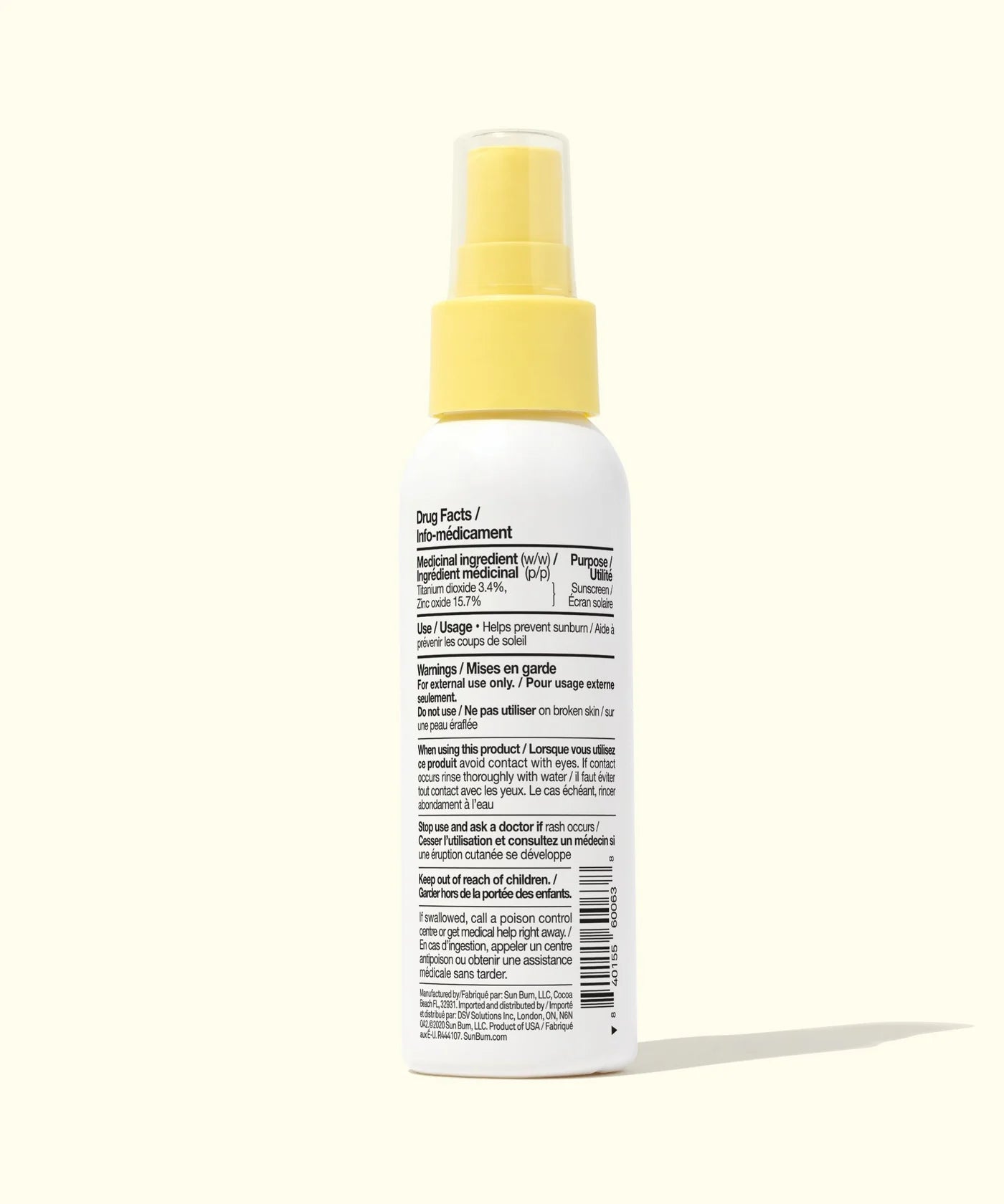 Baby Bum SPF 50 Mineral Sunscreen Spray | Fragrance Free 3oz