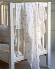 Organic Baby Muslin Swaddle | Little Farm