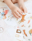 Colouring Book with Stickers |  Parisiennes