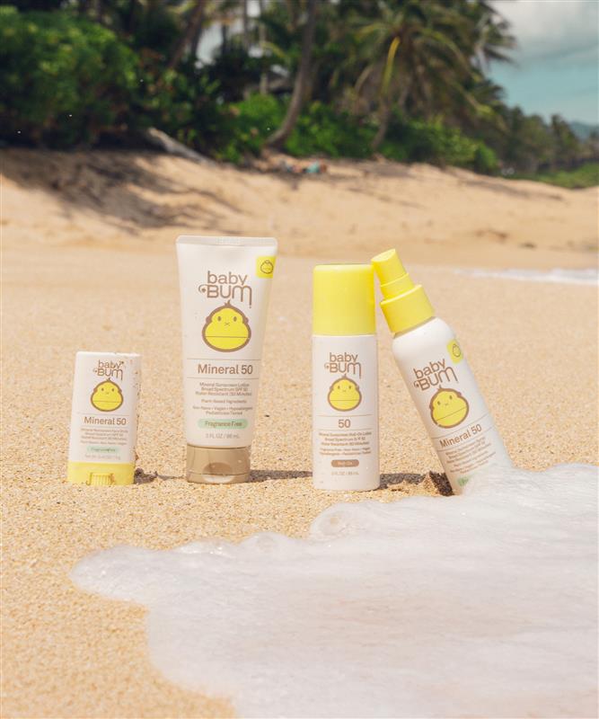 Baby Bum SPF 50 Mineral Sunscreen Lotion | Fragrance Free 3oz