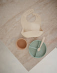 Silicone Feeding Spoons 2-Pack | Ivory