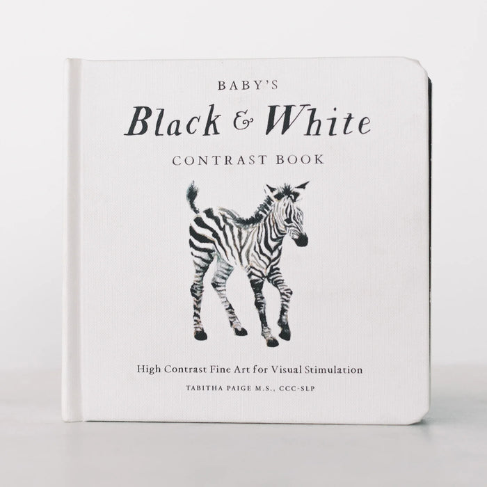 Baby's Black and White Contrast Book: High-Contrast Art for Visual Stimulation at Tummy Time