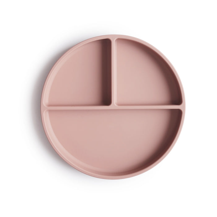Mushie Silicone Suction Plate | Blush
