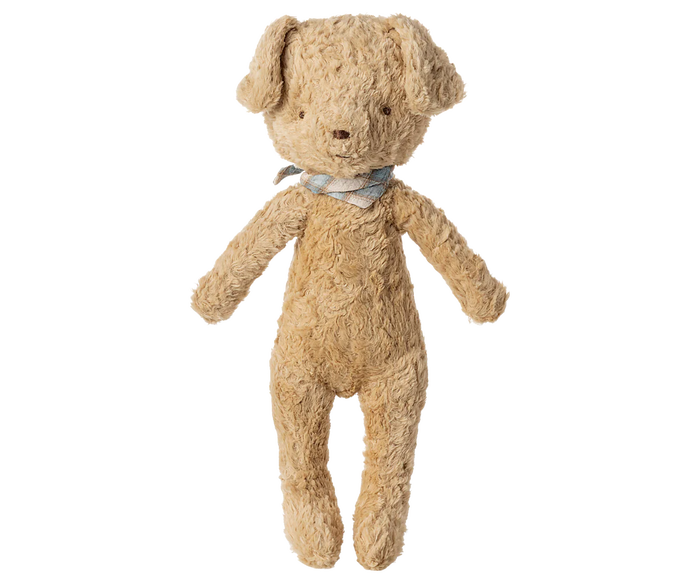 Maileg Vintage Plush Dog | Soft Sand